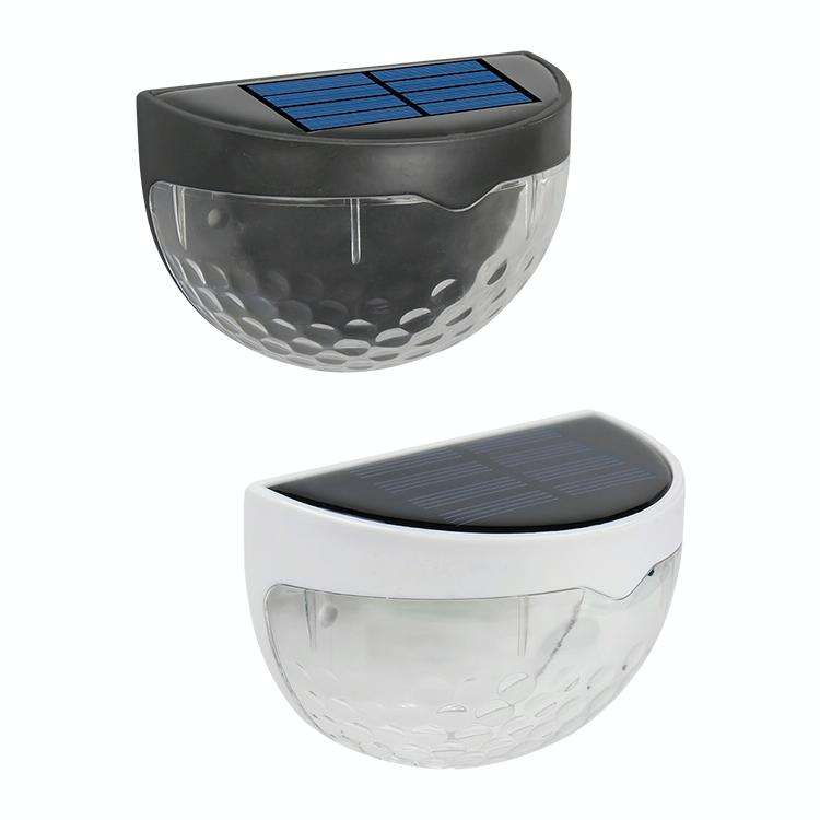 6 LED Outdoor Solar Water Drop Fence Light(White Light)