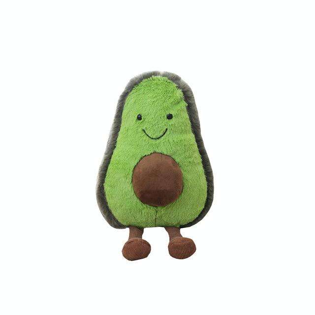 Cute Cartoon Avocado Plush Pillow Toy 22~45Cm Avocado With Feet Children Fruit Avocado Stuffed Pl...