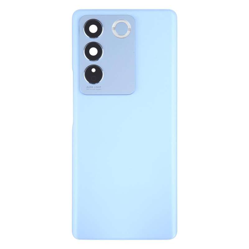 For vivo V27 / V27 Pro Original Battery Back Cover with Camera Lens Cover(Blue)
