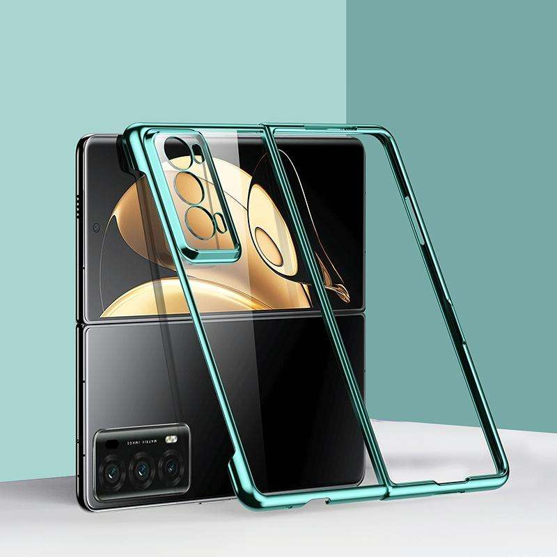 For Honor Magic V2 Ultra-thin Plating PC Phone Case(Green)