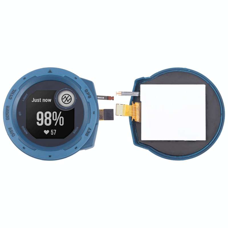 For Garmin Instinct Original LCD Screen with Digitizer Full Assembly(Blue)