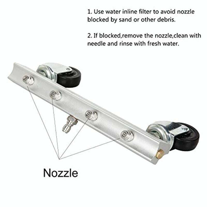 Car Body Chassis Car High Pressure Washing Machine Car Bottom Water Washing Machine 4 Nozzle Clea...