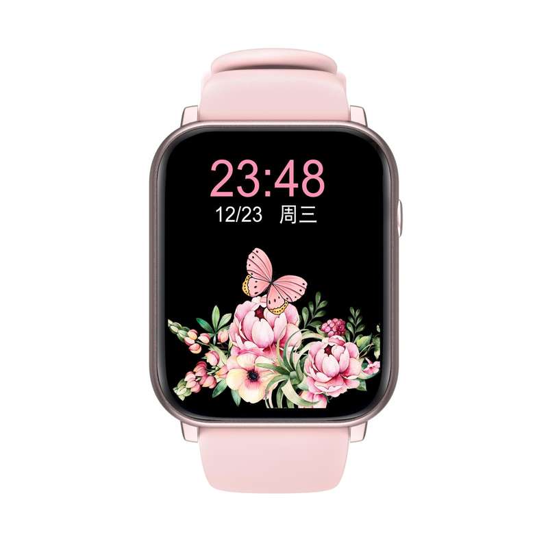 Q28 1.8 inch Color Screen Smart Watch,Support Heart Rate Monitoring / Blood Pressure Monitoring(P...
