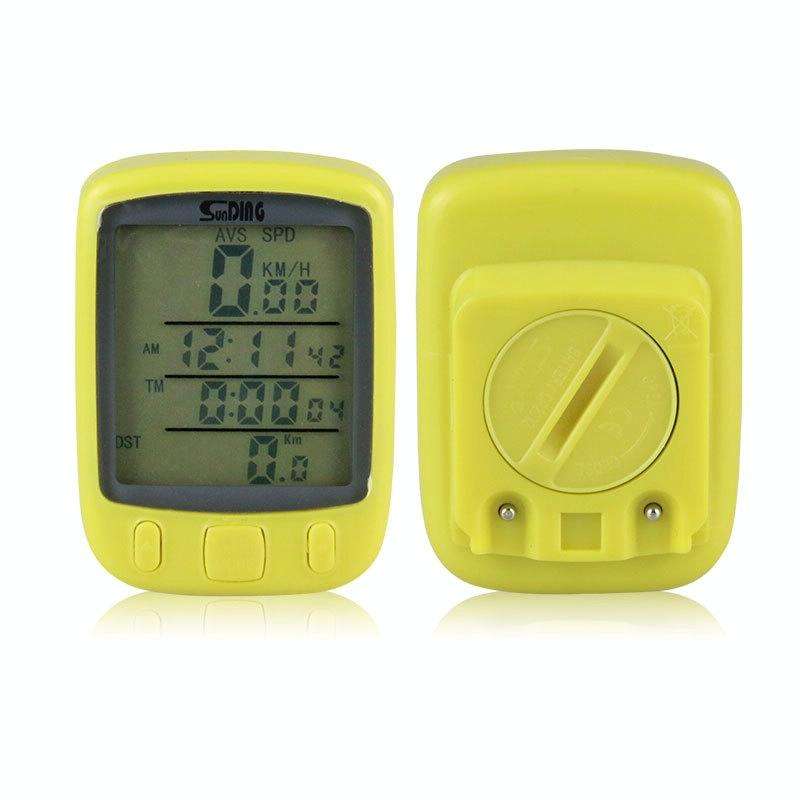 SUNDING 563A Bike Bicycle Waterproof Wired LCD Screen Luminous Mileage Speedometer Odometer, Engl...