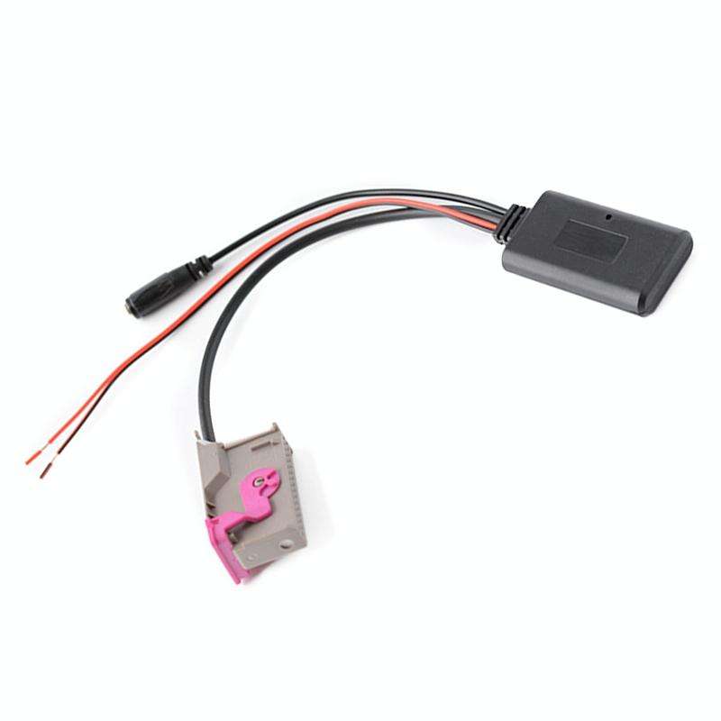 Car RNS-E 32PIN Bluetooth Music + MIC Call AUX Audio Cable for Audi A3 A4 A6 A8 TT R8