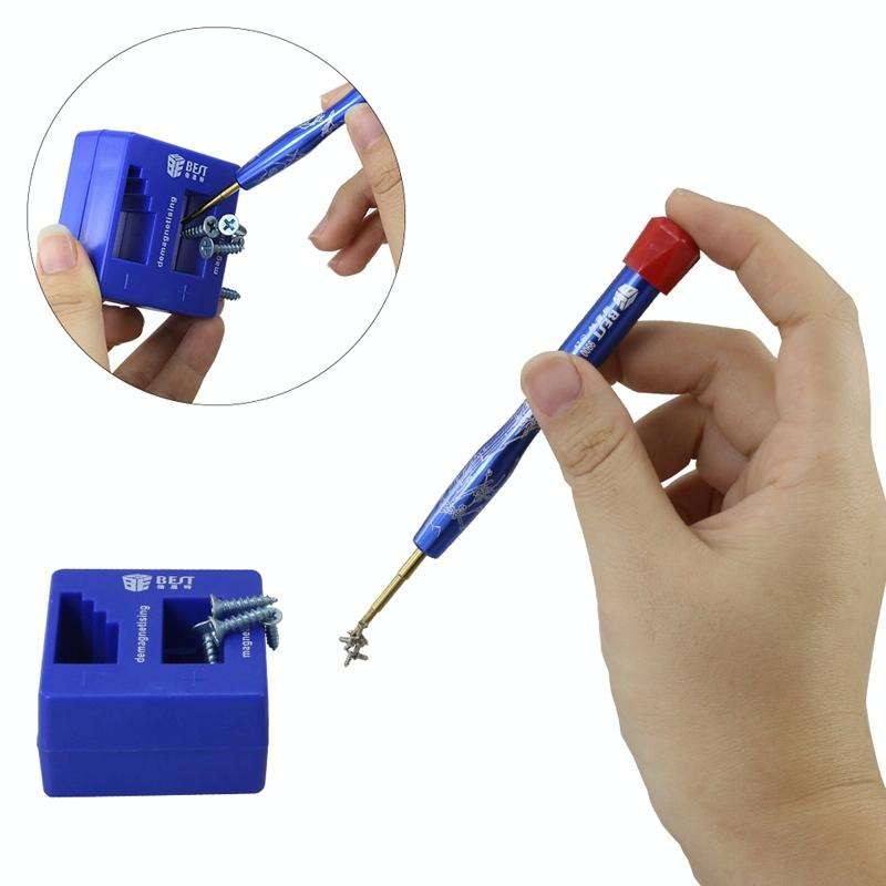 BEST BST-016 Magnetizer Demagnetizer Tool(Green)