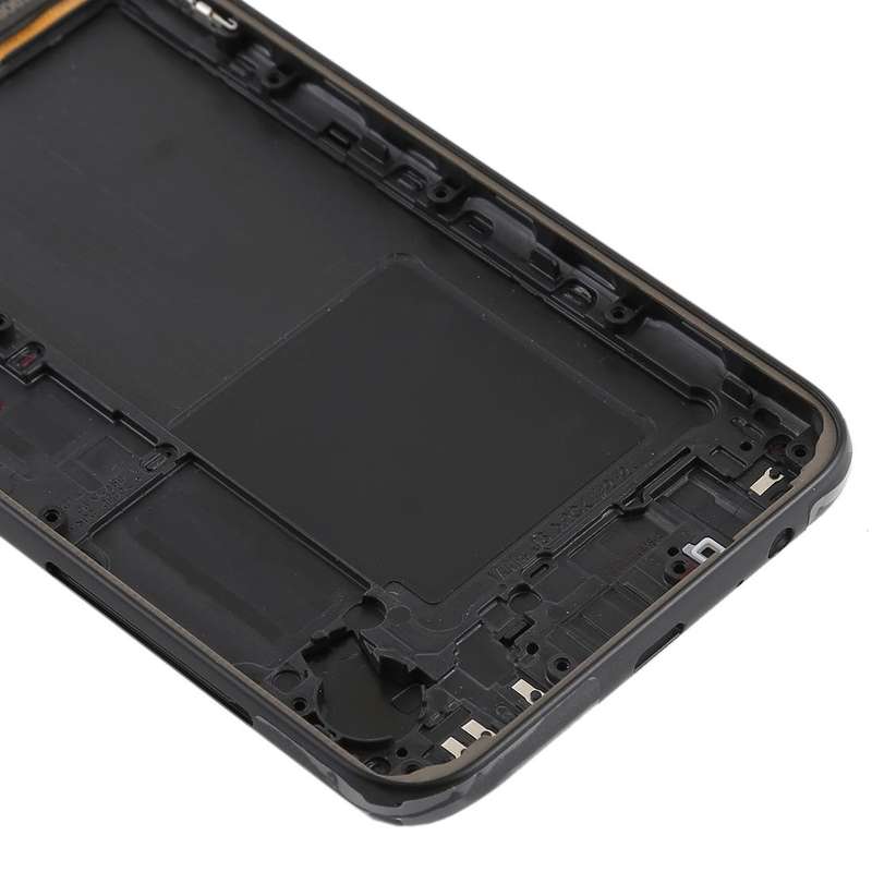For Galaxy J6 (2018) / J600F/DS, J600G/DS Back Cover with Side Keys & Camera Lens (Black)