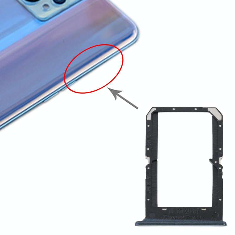 For Realme 9 Pro+ SIM Card Tray + SIM Card Tray (Green)