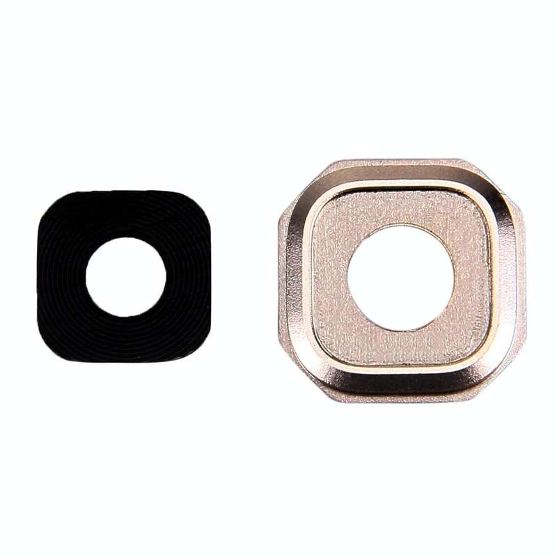 For Galaxy A5 (2016) / A510 10pcs Camera Lens Covers (Gold)