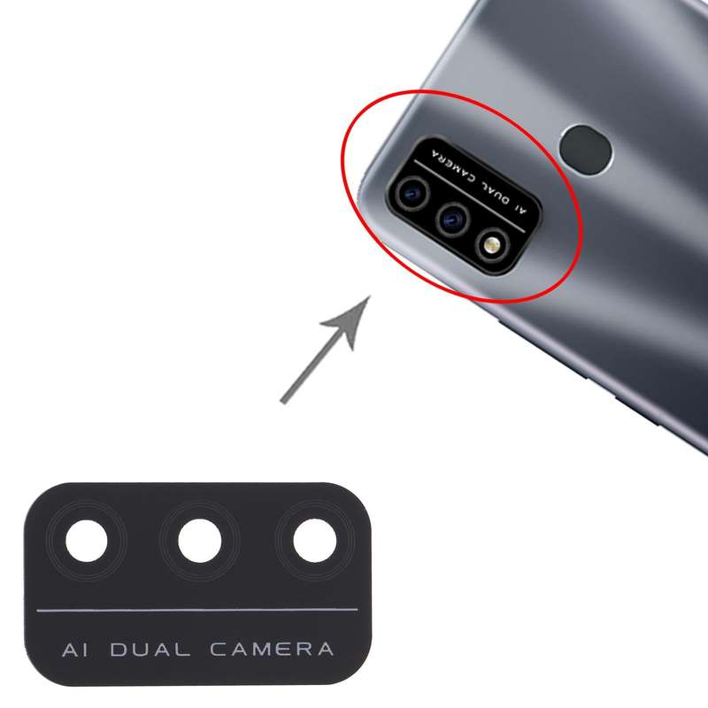 For Itel A48 10pcs Back Camera Lens