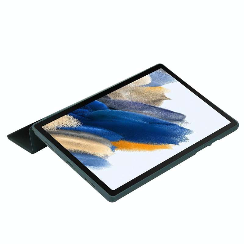For Samsung Galaxy Tab A8 10.5 2021 Deformation Transparent Acrylic Horizontal Flip PU Leather Ta...