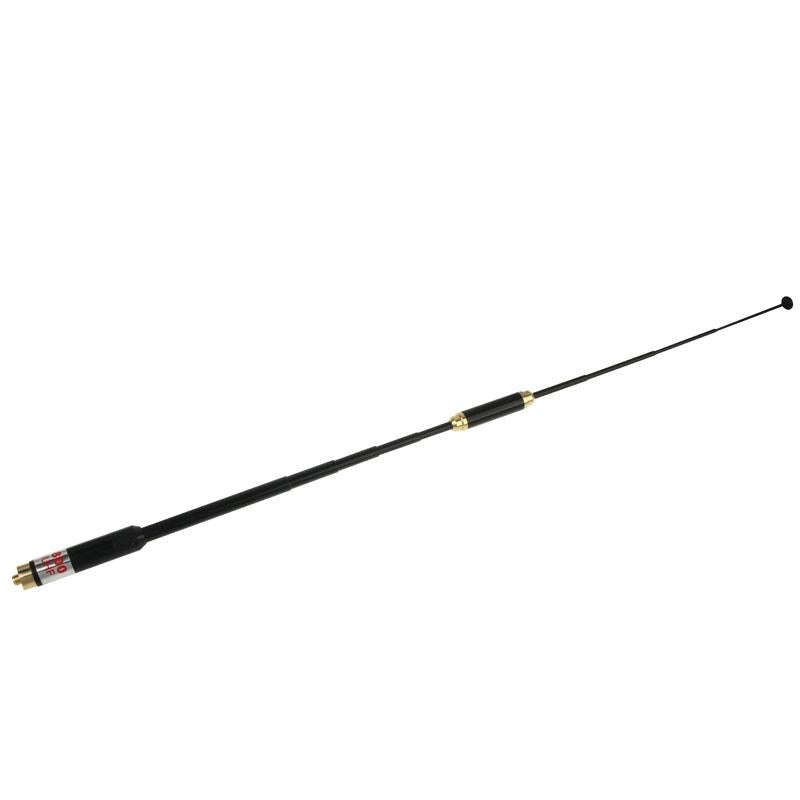 AL-800 Dual Band 144/430MHz High Gain SMA-F Telescopic Handheld Radio Dual Antenna for Walkie Tal...