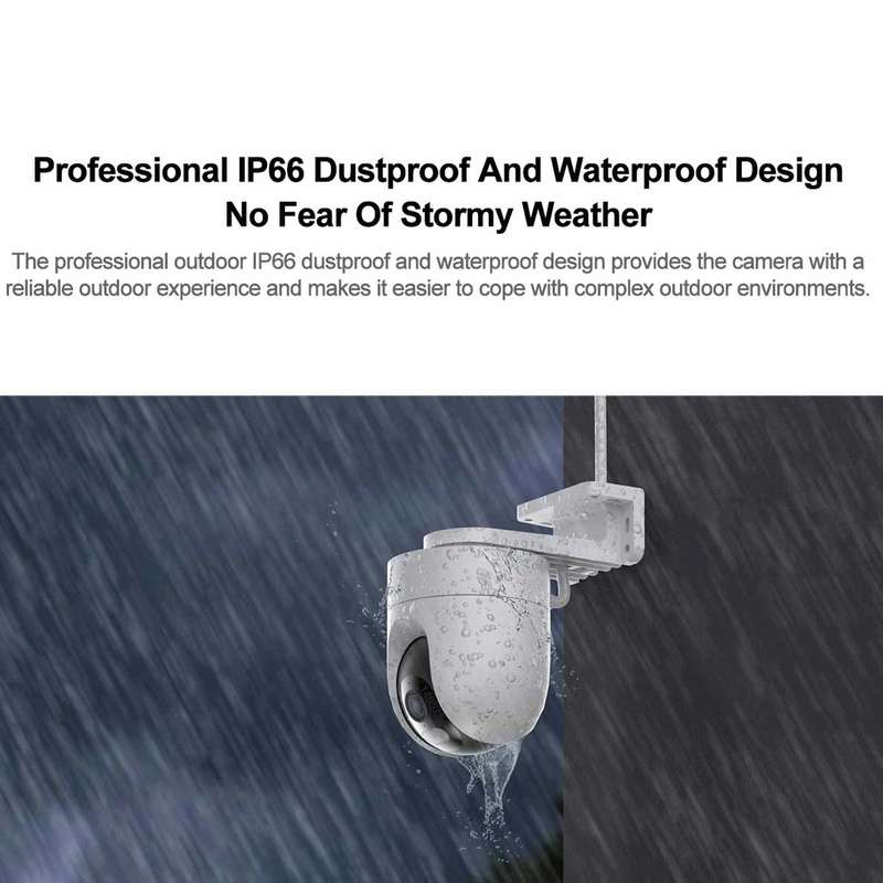 Original Xiaomi CW400 Outdoor Camera 2.5K Ultra HD Smart Full Color Night Vision IP66 Waterproof,...
