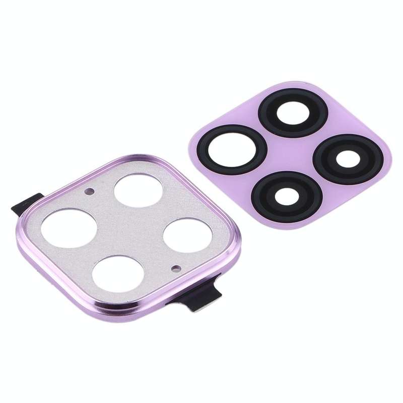For Huawei Nova 6 SE  10pcs Camera Lens Cover (Purple)