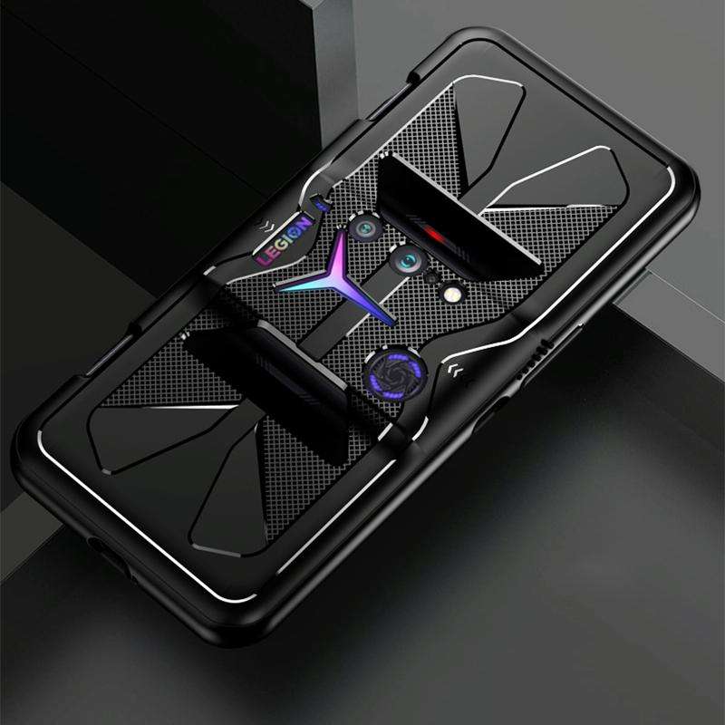 For Lenovo Legion 2 Pro TPU Cooling Gaming Phone All-inclusive Shockproof Case(Navy Blue)