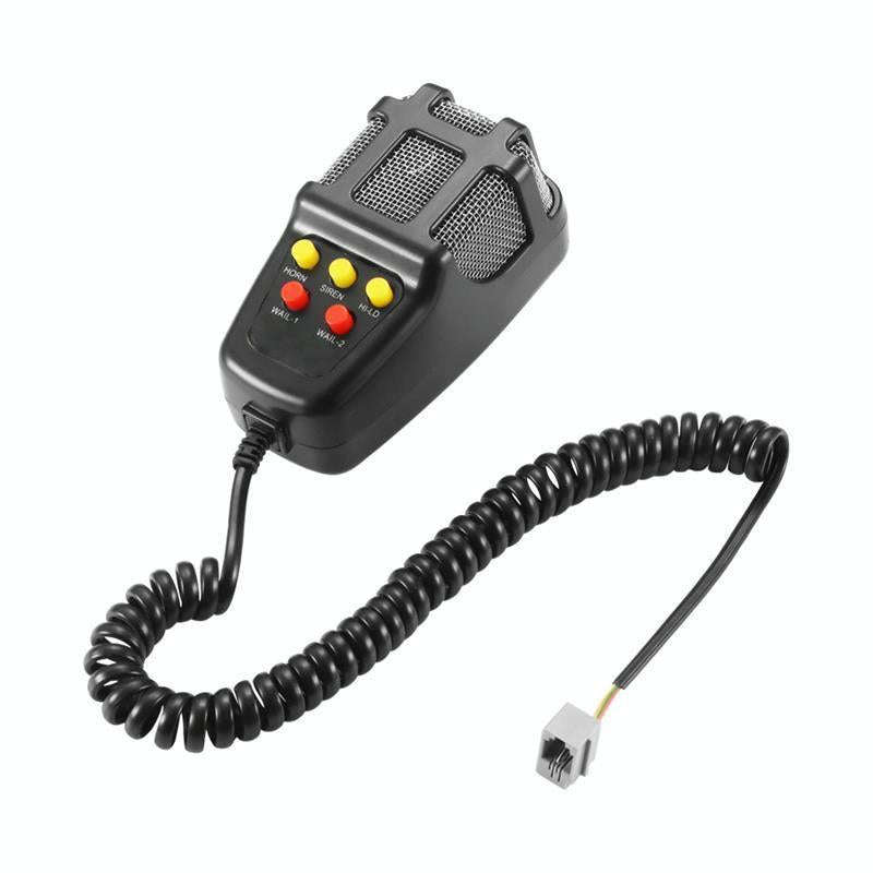 HW-1006B 12V 100W 125dB 5-tone Car Electric Alarm Air Horn Siren Speaker 5 Sound Tone Super Loud ...