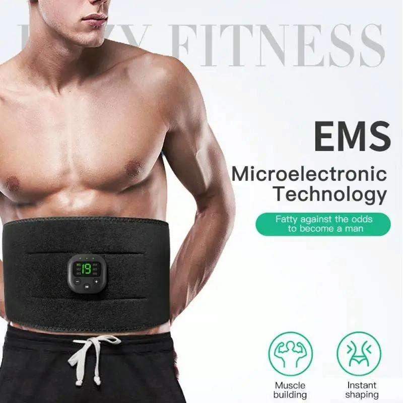 Intelligent EMS Fitness Belt Lazy Fat Dumping Belt Indoor Massage Training Abdominal Fitness Mach...