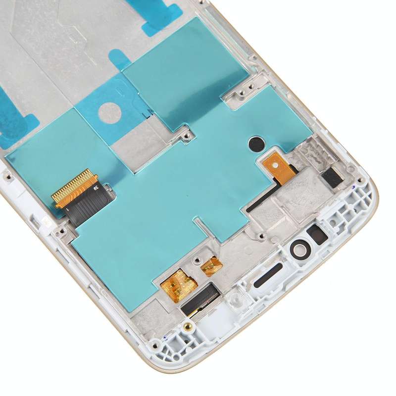 Original LCD Screen For Motorola Moto G4 Plus Digitizer Full Assembly With Frame(Gold)