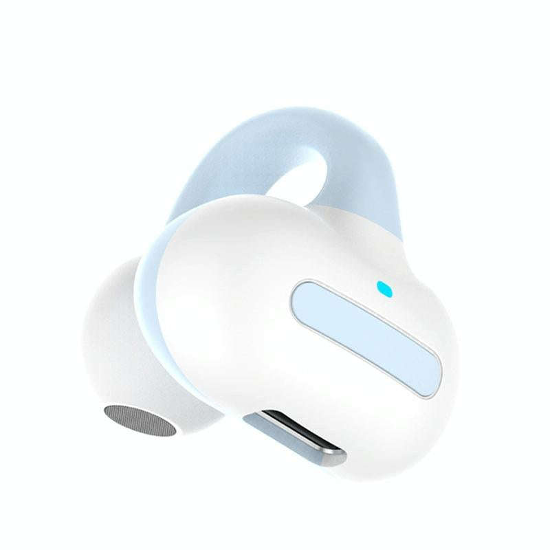 M-S8 Wireless Stereo Single Ear Clip-on Bluetooth Earphone(Blue)