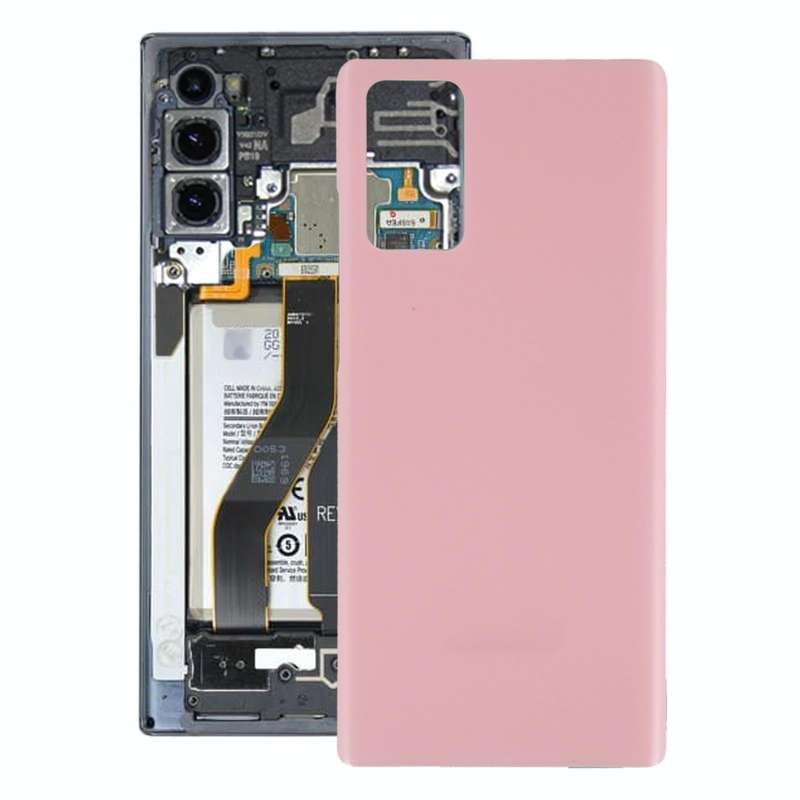 For Samsung Galaxy Note20 Battery Back Cover (Pink)