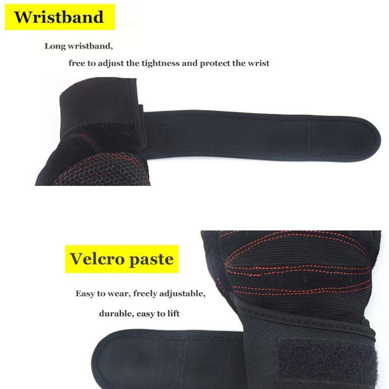 Gym Gloves Heavyweight Sports Exercise Weight Lifting Gloves Body Building Training Sport Fitness...