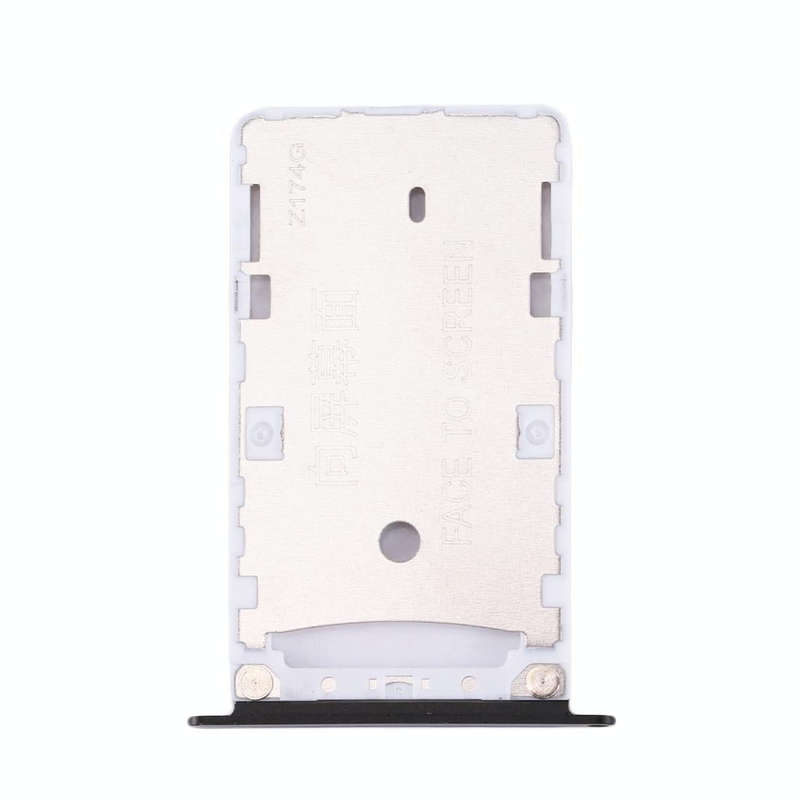For Xiaomi Redmi Note 4X SIM & SIM / TF Card Tray(Black)