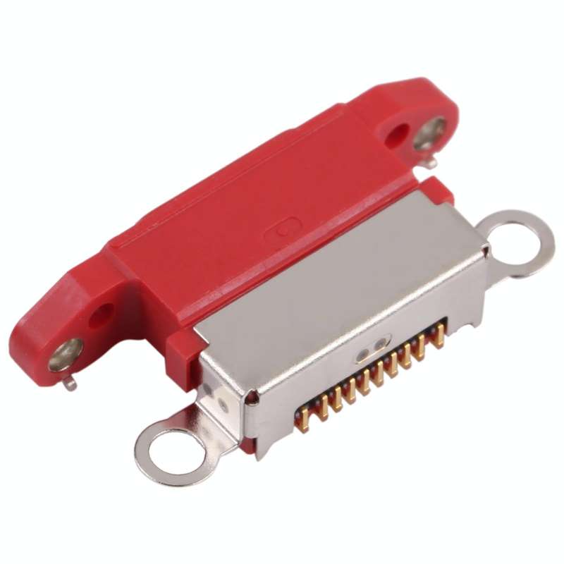 Charging Port Connector for iPhone 12 / 12 Pro (Red)