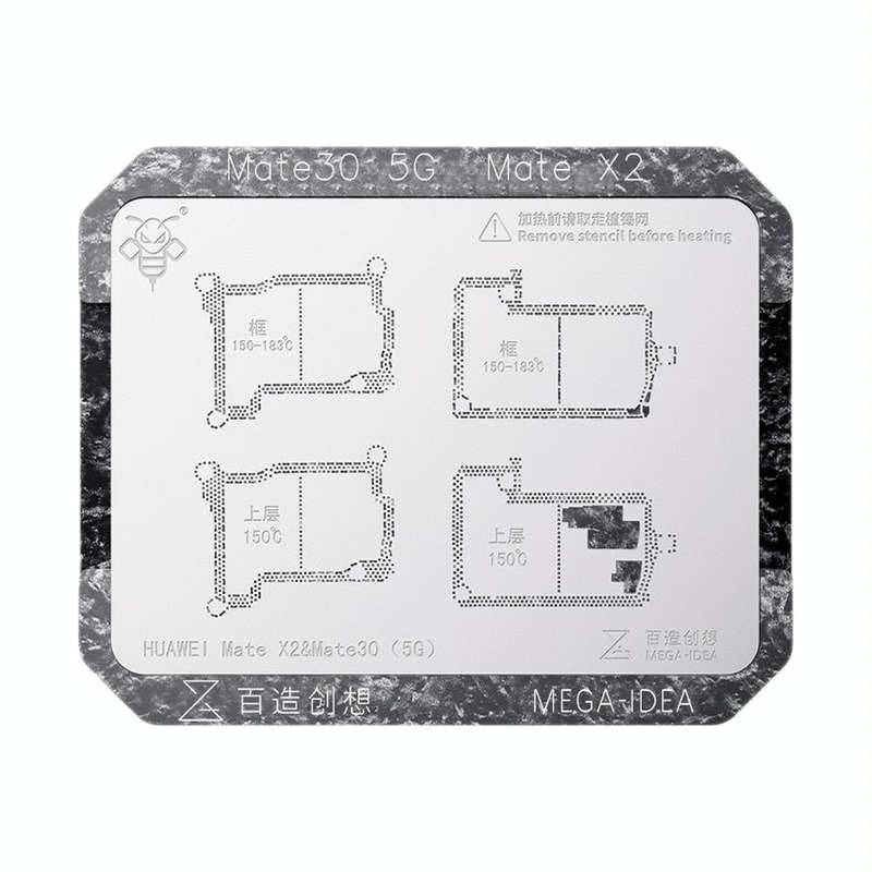 For Huawei Mate 30 5G / Mate X2 Qianli Mega-idea Multi-functional Middle Frame Positioning BGA Re...