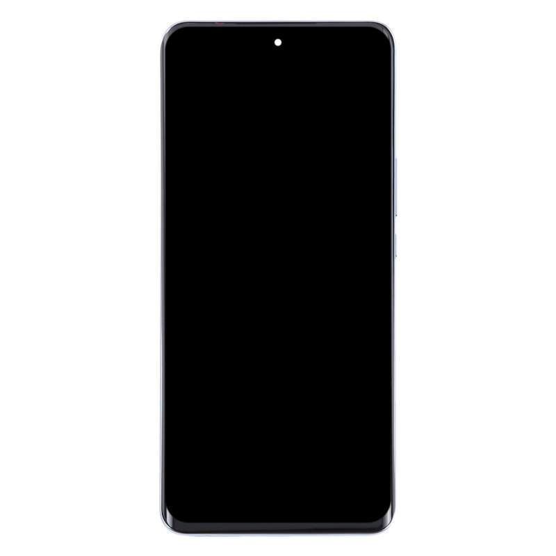 For Honor Magic6 Lite Original LCD Screen Digitizer Full Assembly with Frame (Silver)