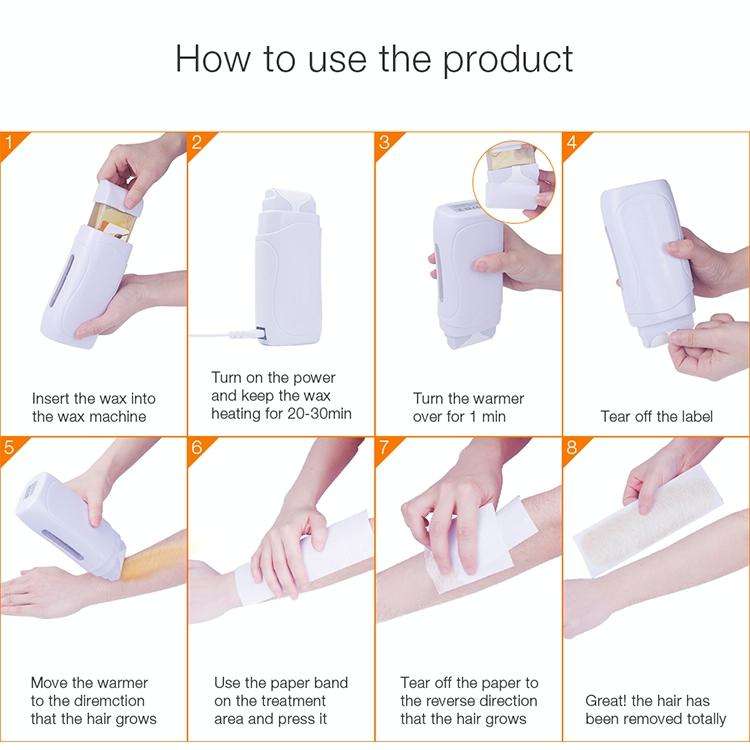 Single Base Wax Depilatory Warmer Heater Hair Removal Waxing Machine, Specification:EU Plug