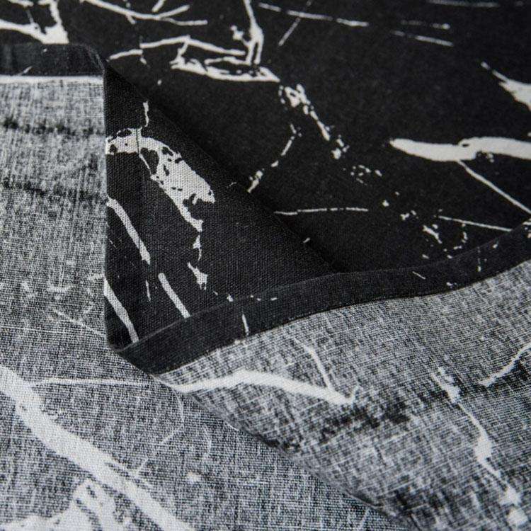Marble Pattern Minimalist Tablecloth Cover Table Cloth Cotton Linen Dust-proof Cabinet Cloth, Siz...