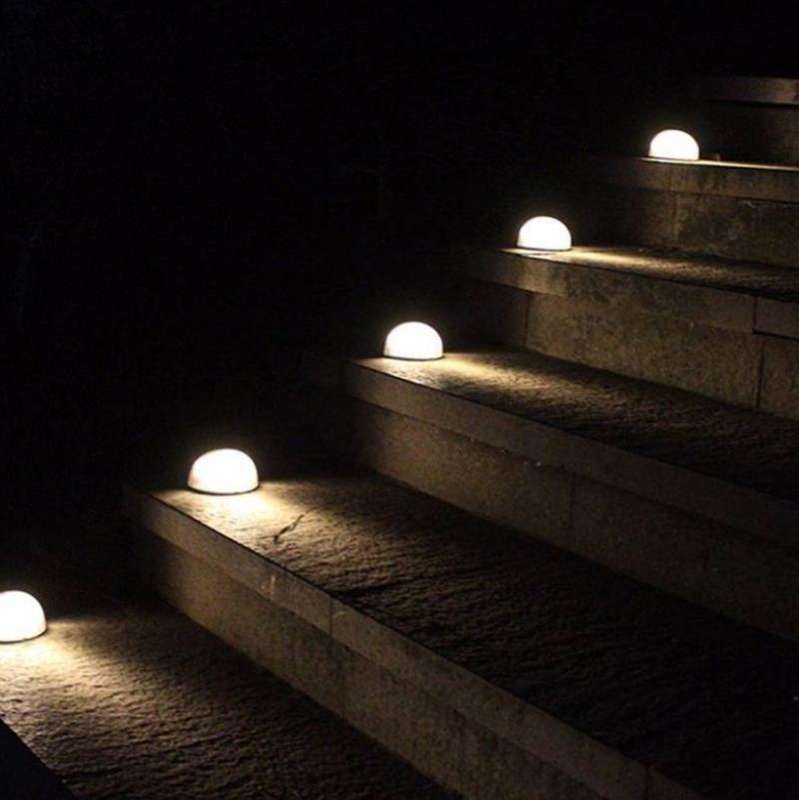 2 PCS Solar Power Light Sensor 6 Energy Saving Lamp LED Wall Light Outdoor Garden Fence Waterproo...