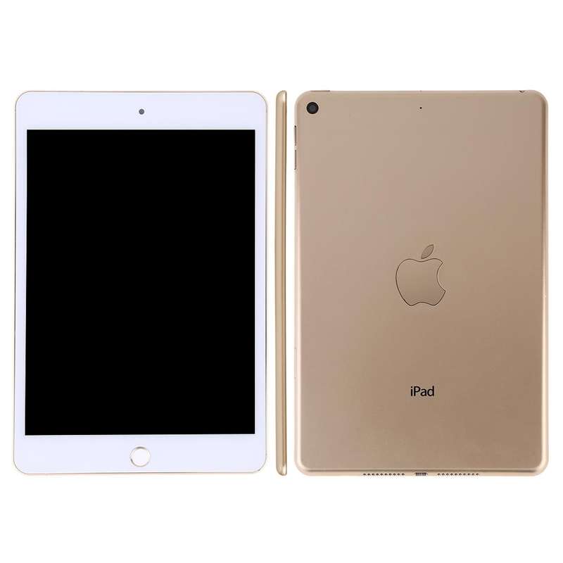 For iPad Mini 5 Black Screen Non-Working Fake Dummy Display Model (Gold)