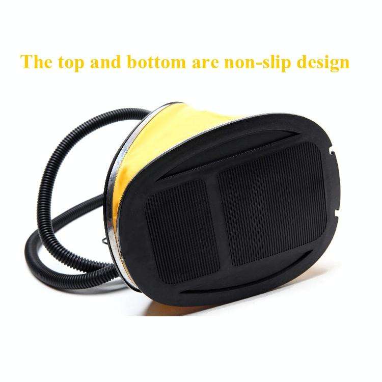 3L Foot Pump Foot-Operated Inflatable Pump for Inflatable Bed / Swimming Ring / Kayak(Yellow)