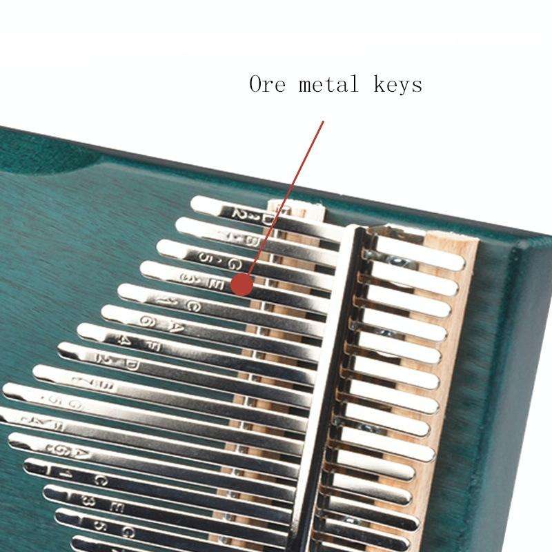 21-Tone Thumb Piano Kalimba Portable Musical Instrument(Vintage)