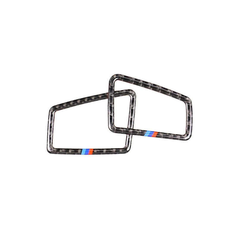 Three Color Carbon Fiber Car Right Driving Instrument Air Outlet Decorative Sticker for BMW E90 2...