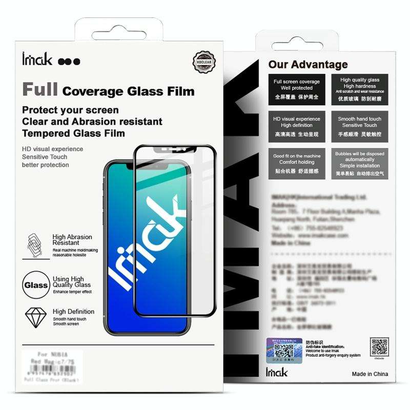 For Honor X9b 5G imak 3D Curved Full Screen Tempered Glass Film