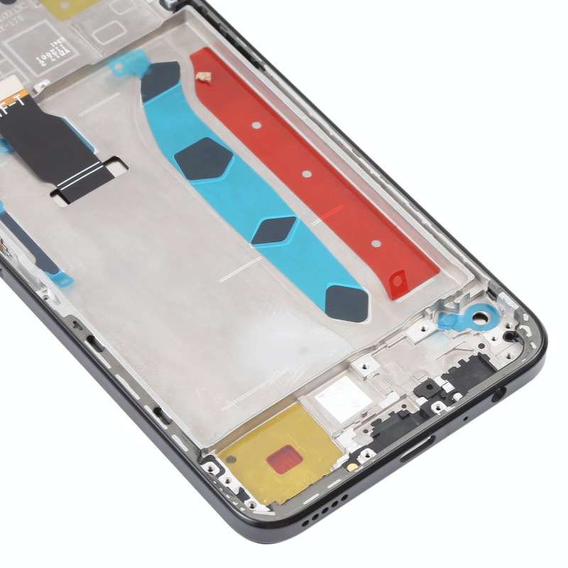 Original LCD Screen for Honor X8 Digitizer Full Assembly with Frame(Black)