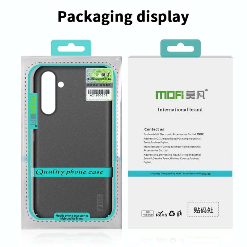 For Samsung Galaxy A54 5G MOFI Fandun Series Frosted PC Ultra-thin All-inclusive Phone Case(Green)