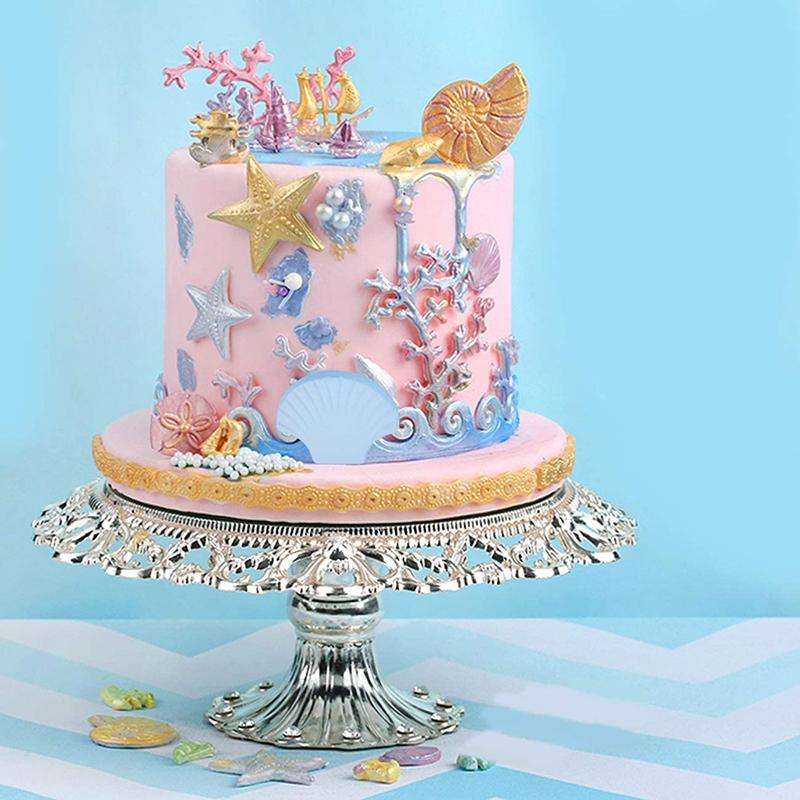 Marine Fish Series Shape Food Grade Silicone Cake Mold Plaster Painting Mold(Color Random Delivery)