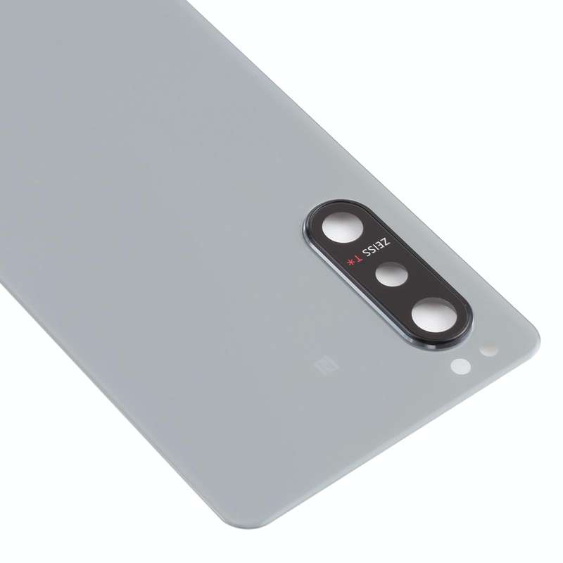 Battery Back Cover with Camera Lens Cover for Sony Xperia 5 II(Grey)