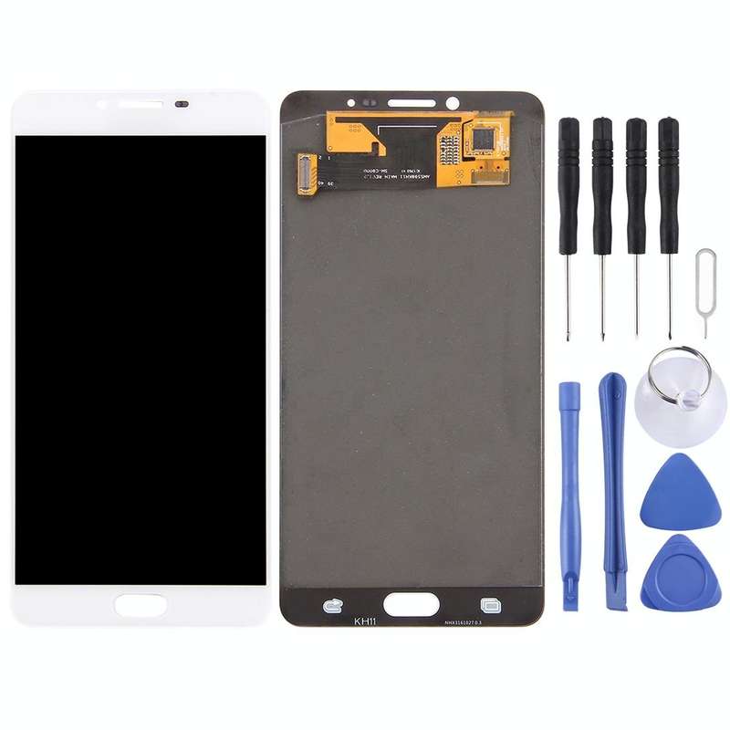 Original LCD Display + Touch Panel for Galaxy C9 Pro / C9000(White)