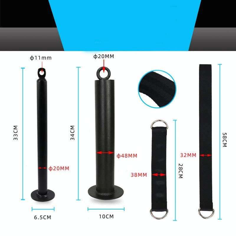Homemade Fitness Equipment Home High Pull-Down Training Equipment Rally Triceps, Specification: 2...