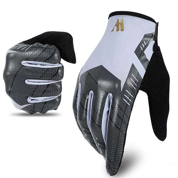 WEST BIKING YP0211207 Riding Full Finger Gloves Road Bike Mountain Bike Locomotive Shock Absorber...