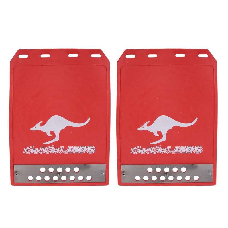2 PCS WS-003 Premium Heavy Duty Molded Splash Mud Flaps Auto Front and Rear Guards, Small Size, R...