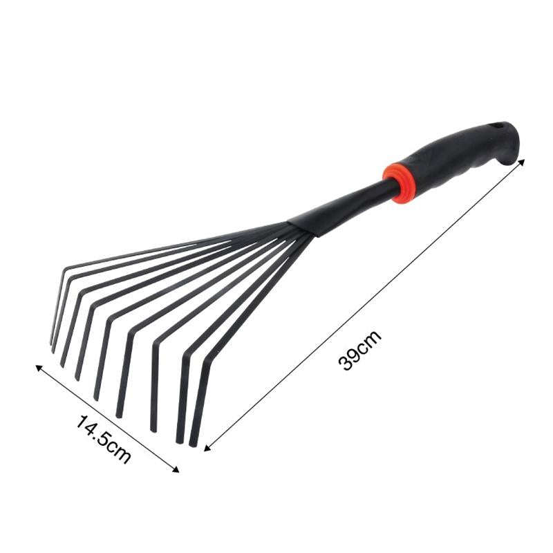 Gardening Tool 9 Tooth Grass Rake
