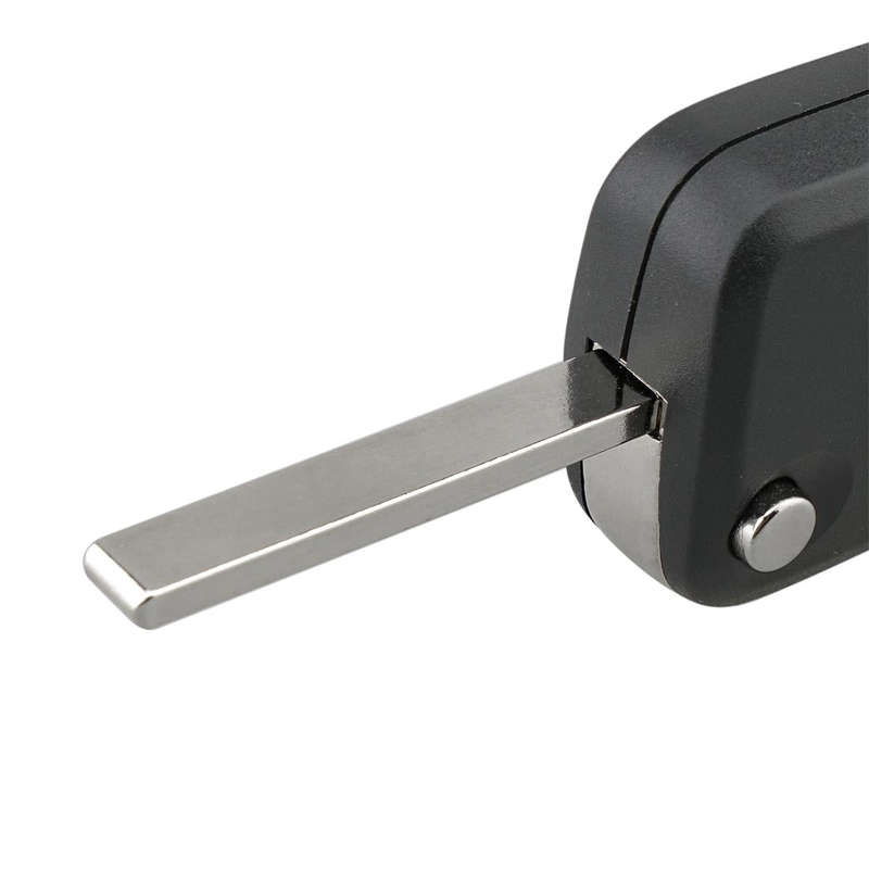 For Opel Car Foldable Blade Key Case with Screw Hole, Style:3-button HU43 Milling Embryo
