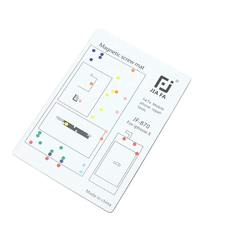 JIAFA Magnetic Screws Mat for iPhone X