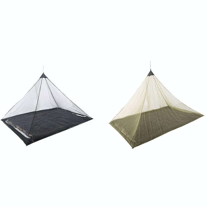 Polyester Mesh Tent Outdoor Camping Single Perspective Anti-Mosquito Net(Army Green)