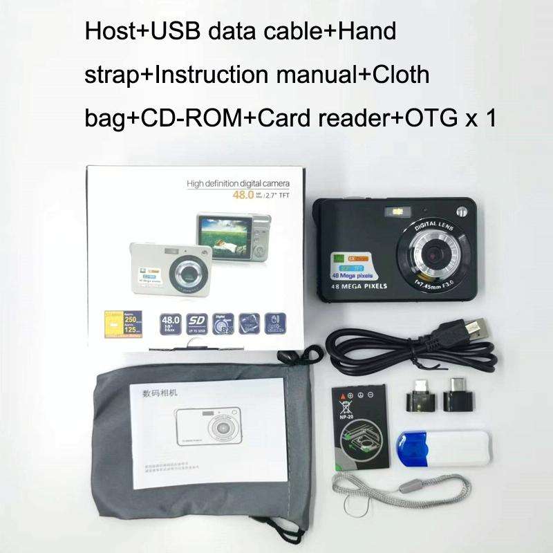 18 Million Pixel Entry-Level Digital Cameras Daily Recording Photos And Videos Macro Student Came...